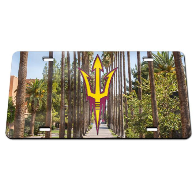 Arizona State Sun Devils Specialty Acrylic License Plate