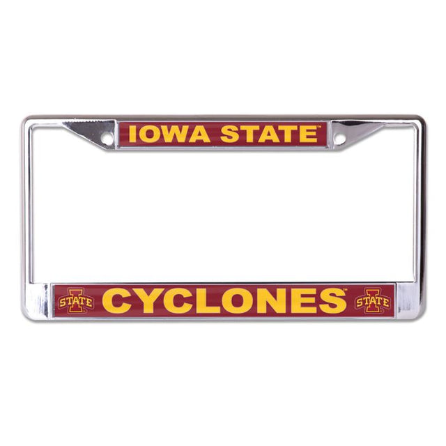 Iowa State Cyclones Lic Plt Frame S/L Printed