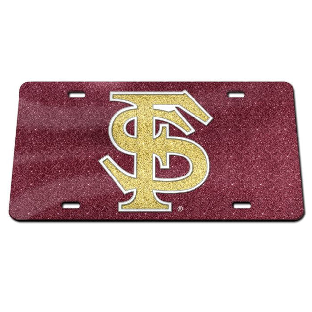 Florida State Seminoles Specialty Acrylic License Plate