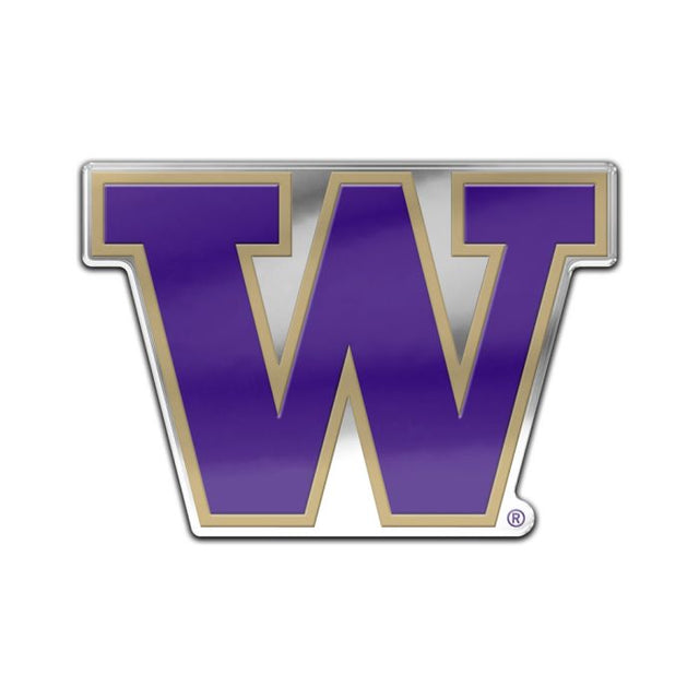 Insignia de automóvil de Washington Huskies con color