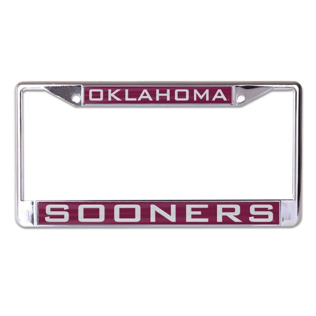 俄克拉荷马大学捷足者队 OKLAHOMA SOONERS Lic Plt 框架 S/L 印刷