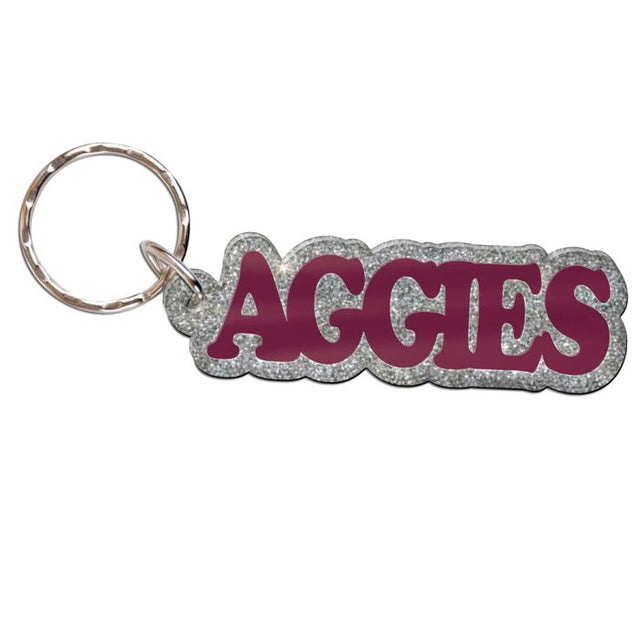 New Mexico State Aggies Keychain w/Letters