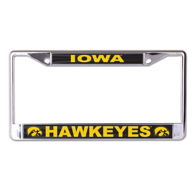 爱荷华州鹰眼队 IOWA / HAWKEYES Lic Plt 框架 S/L 印刷