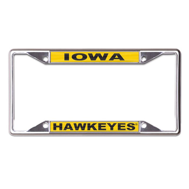 Iowa Hawkeyes IOWA / HAWKEYES Lic Plt Frame S/S Printed