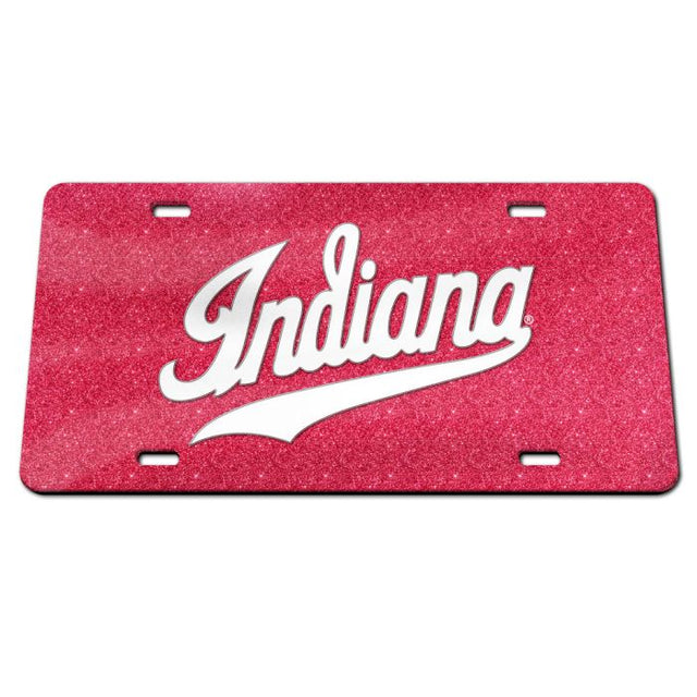 Matrícula acrílica especial de Indiana Hoosiers