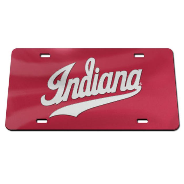 Indiana Hoosiers Specialty Acrylic License Plate