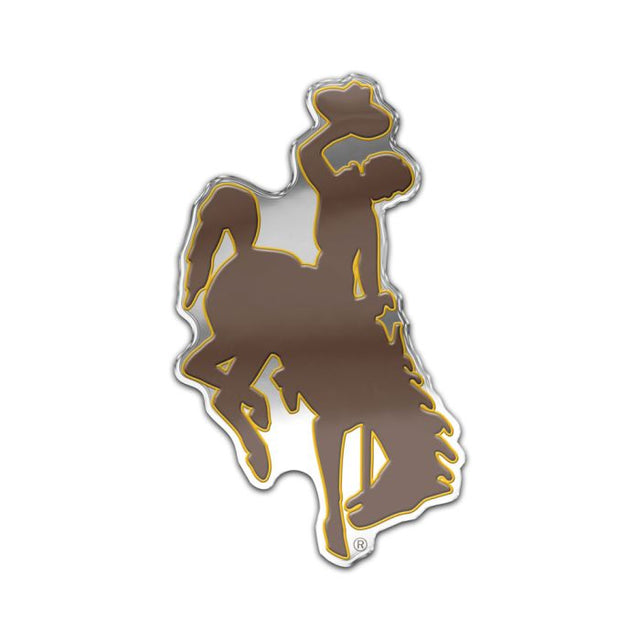 Wyoming Cowboys Auto Badge w/color