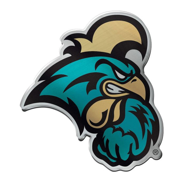 Emblema acrílico para automóvil de los Coastal Carolina Chanticleers