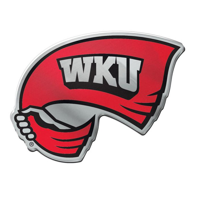 Western Kentucky Hilltoppers Acrylic Auto Emblem