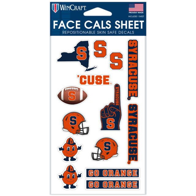 Syracuse Orange Face Cals 4" x 7"