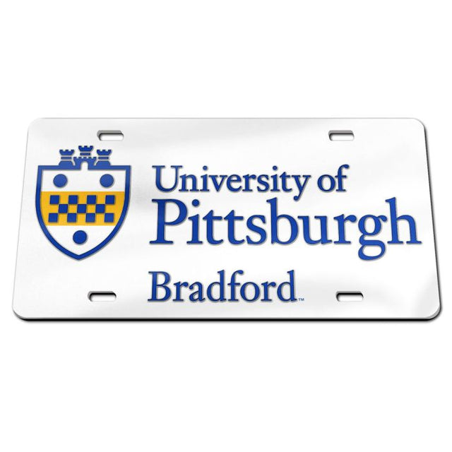 Pittsburgh Panthers Specialty Acrylic License Plate