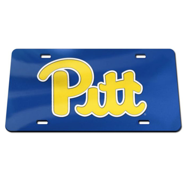 Pittsburgh Panthers Specialty Acrylic License Plate