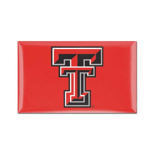 Imanes abovedados de Texas Tech Red Raiders de 3" x 5"