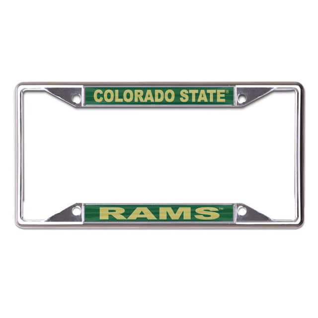 Colorado State Rams Lic Plt Frame S/S Printed