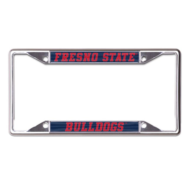 Fresno State Bulldogs Lic Plt Frame S/S Printed