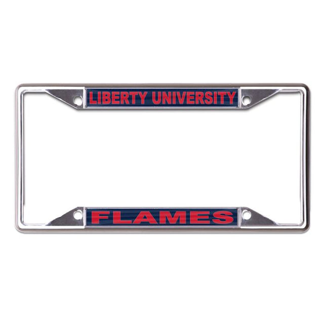 Liberty Flames Lic Plt Frame S/S Printed