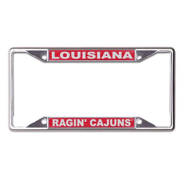 Luisiana - Lafayette Ragin Cajuns Lic Plt Marco S/C Impreso