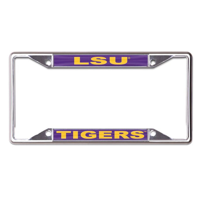 LSU Tigers Lic Plt Frame S/S Printed