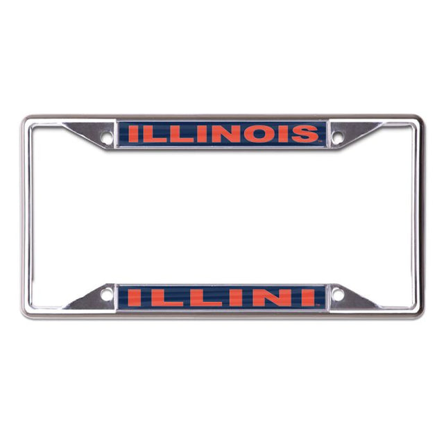 Illinois Fighting Illini Lic Plt Frame S/S Printed