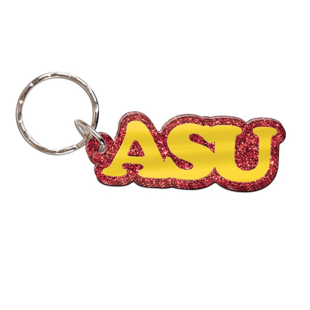 Arizona State Sun Devils Keychain w/Letters