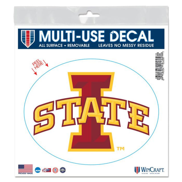 Iowa State Cyclones All Surface Decal 6" x 6"