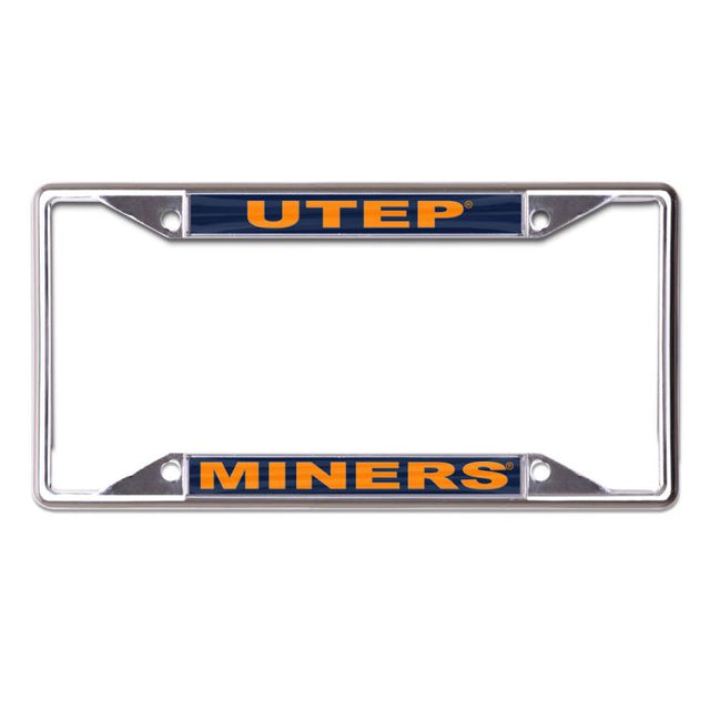 UTEP Miners Lic Plt Frame S/S Printed