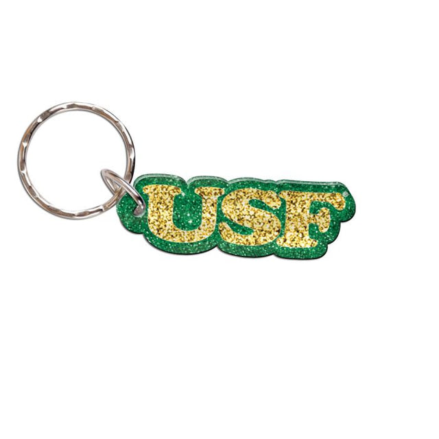 South Florida Bulls Keychain w/Letters