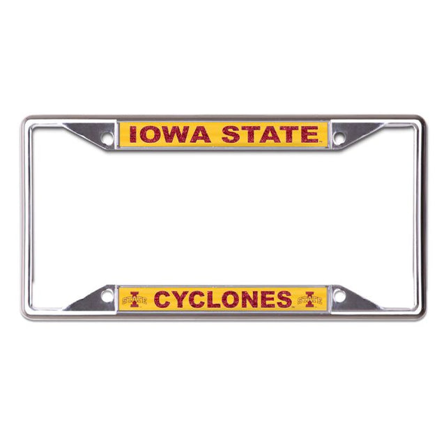 Iowa State Cyclones Lic Plt Frame S/S Printed