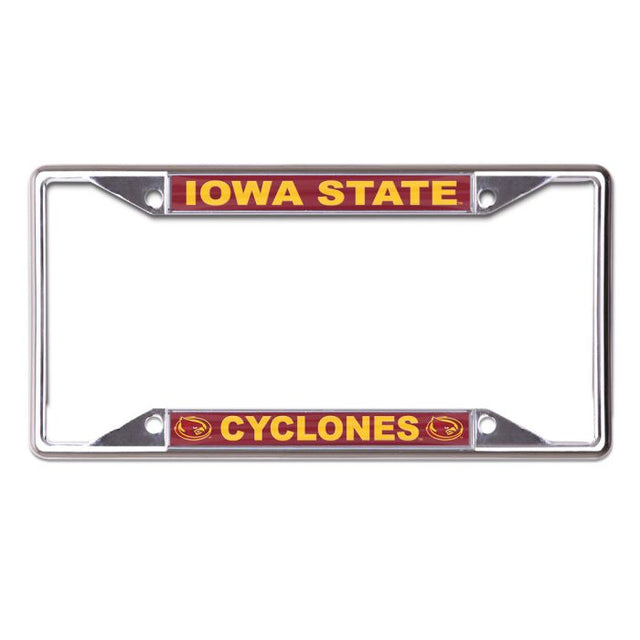 Iowa State Cyclones Lic Plt Frame S/S Printed