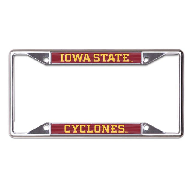 Iowa State Cyclones Lic Plt Frame S/S Printed