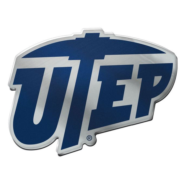 UTEP Miners Acrylic Auto Emblem