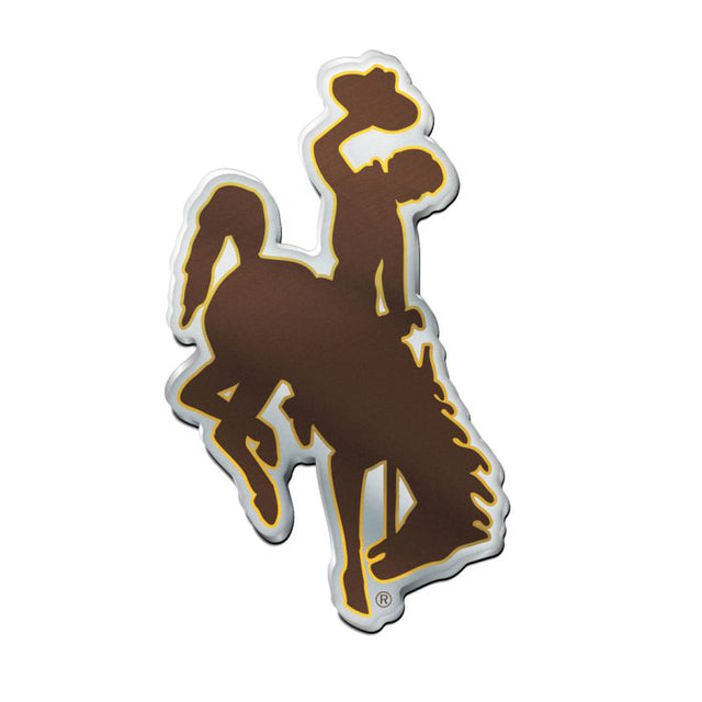 Emblema acrílico para automóvil de los Wyoming Cowboys