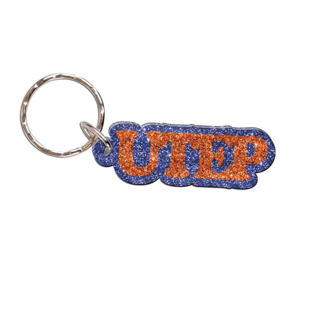 UTEP Miners Keychain w/Letters