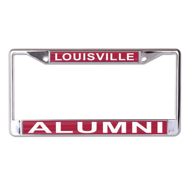 Louisville Cardinals Lic Plt Frame S/L Printed