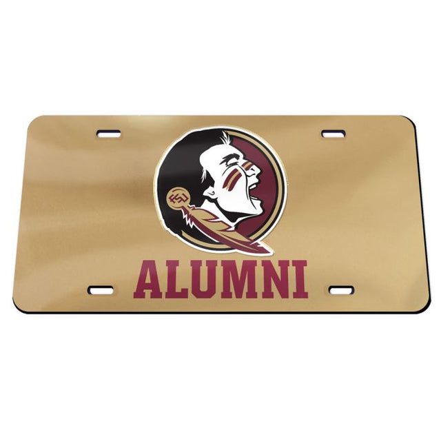 Florida State Seminoles Specialty Acrylic License Plate