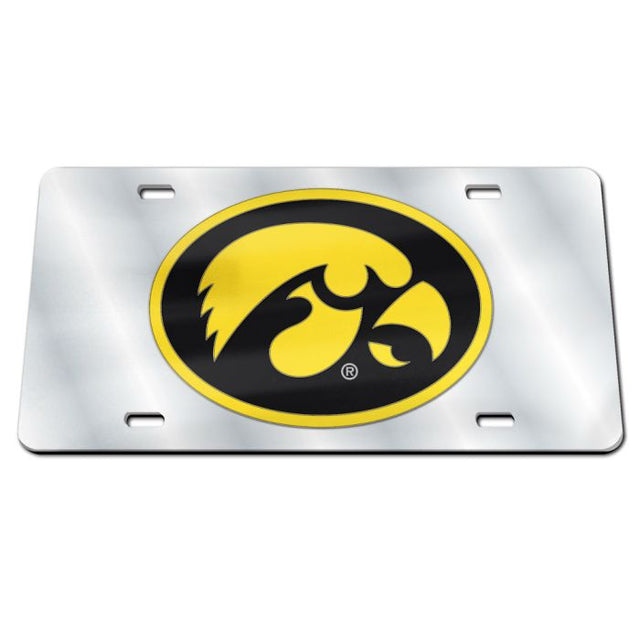 Iowa Hawkeyes Specialty Acrylic License Plate