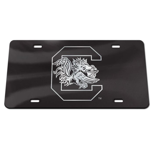 South Carolina Gamecocks BLACKOUT Specialty Acrylic License Plate