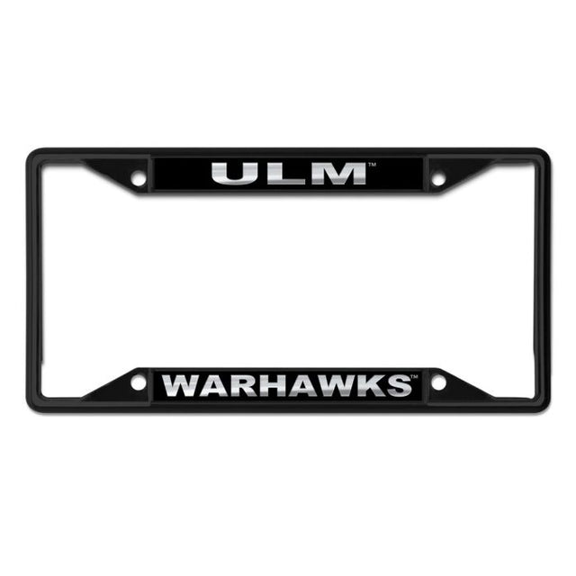 Luisiana - Monroe War Hawks Lic Plt Frame S/S