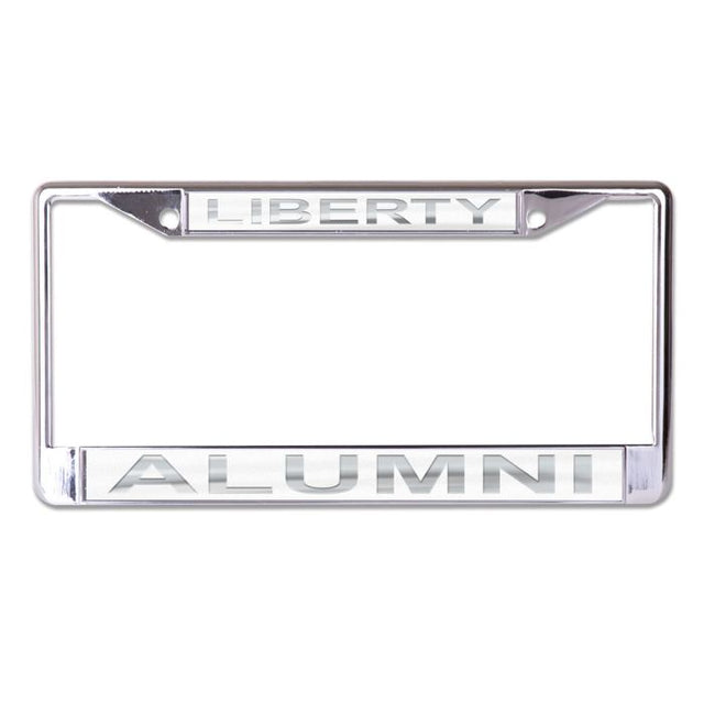 Liberty Flames Lic Plt Frame S/L Printed