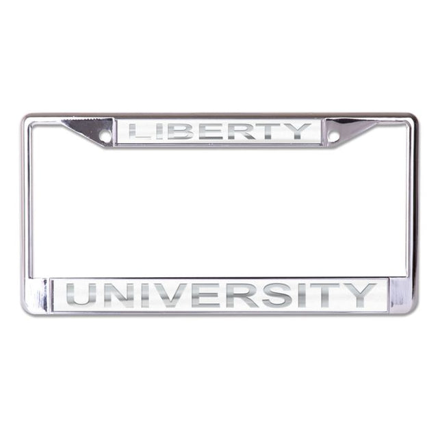 Liberty Flames Lic Plt Frame S/L Printed