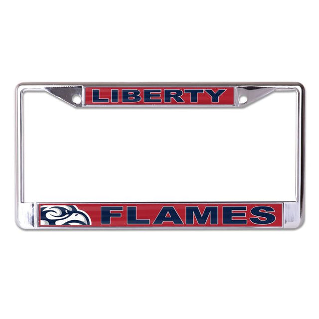 Marco de licencia Liberty Flames impreso en talla S/L