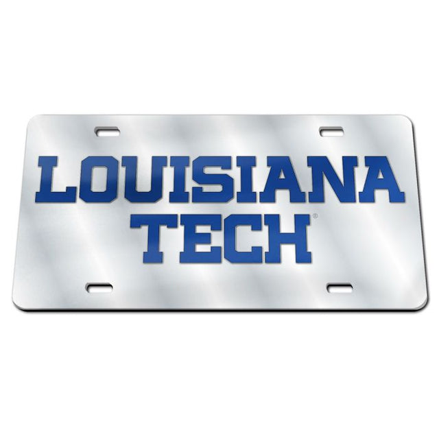 Matrículas clásicas de acrílico de Louisiana Tech Bulldogs