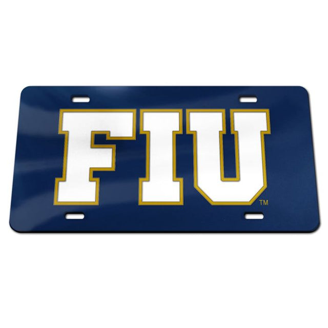 Florida International Panthers Specialty Acrylic License Plate