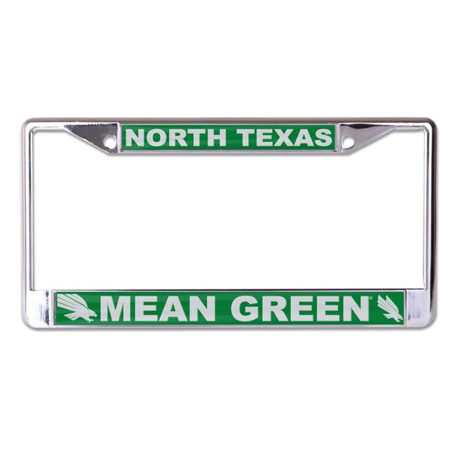 North Texas Mean Green Lic Plt Frame S/L Printed