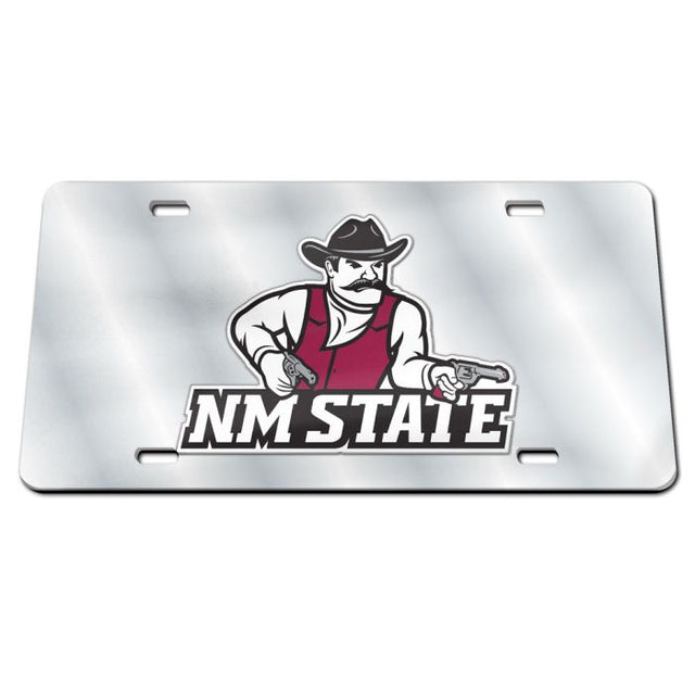 Matrícula acrílica especial híbrida de New Mexico State Aggies