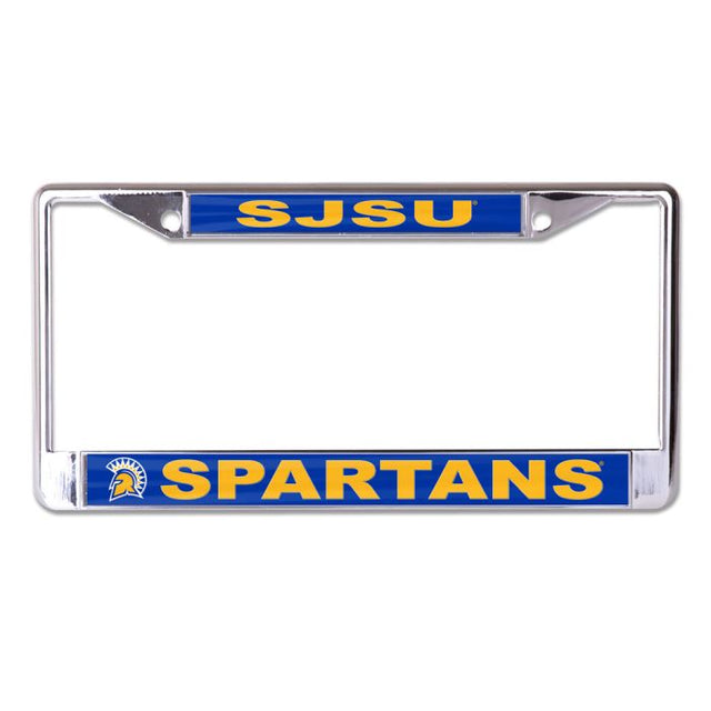 San Jose State Spartans Lic Plt Frame S/L Printed