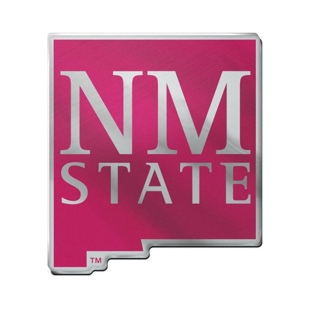 New Mexico State Aggies Acrylic Auto Emblem