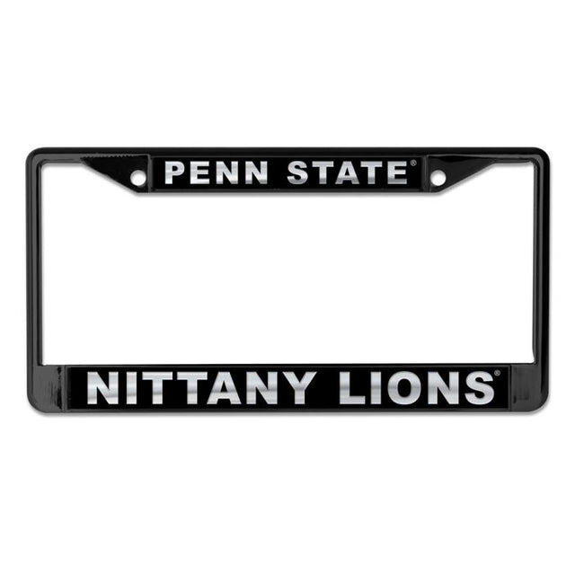 Penn State Nittany Lions BLACKOUT Lic Plt Frame S/L Printed