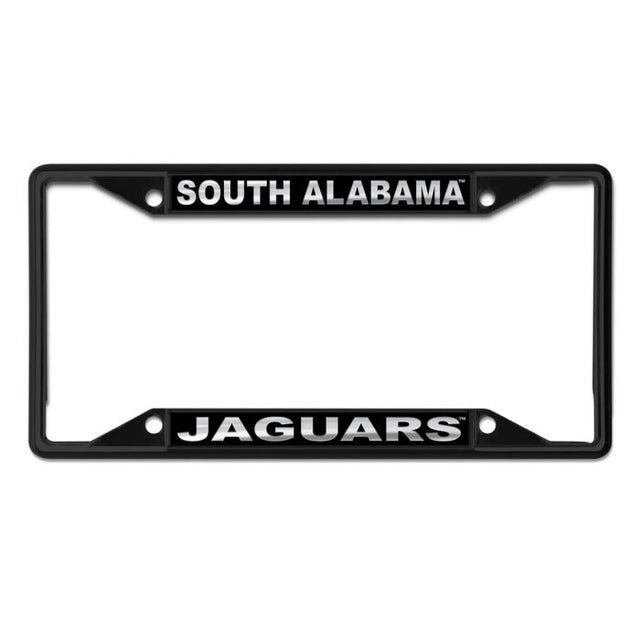 South Alabama Jaguars BLACKOUT Lic Plt Frame S/S