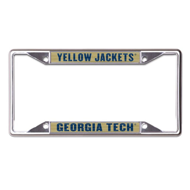 Georgia Tech Yellow Jackets Lic Plt Frame S/S Printed